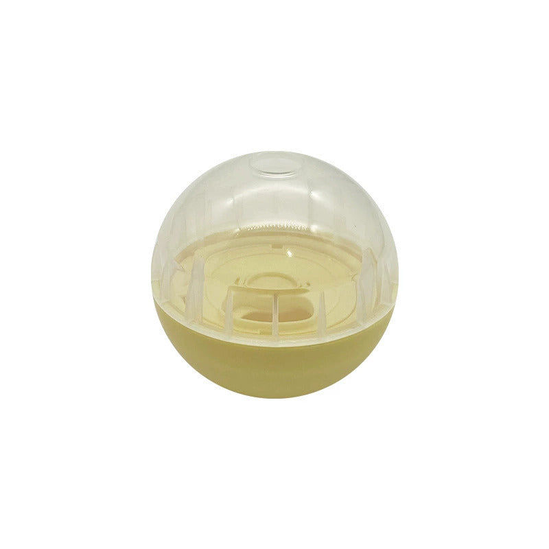 Pet Feeder Wobble Bowl Dog Food Dispensing Ball Chew-Resistant Intelligent Training Toy Cat and Dog Play Ball