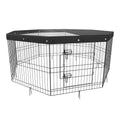 Dog Playpen, 8 Panels Foldable Metal
