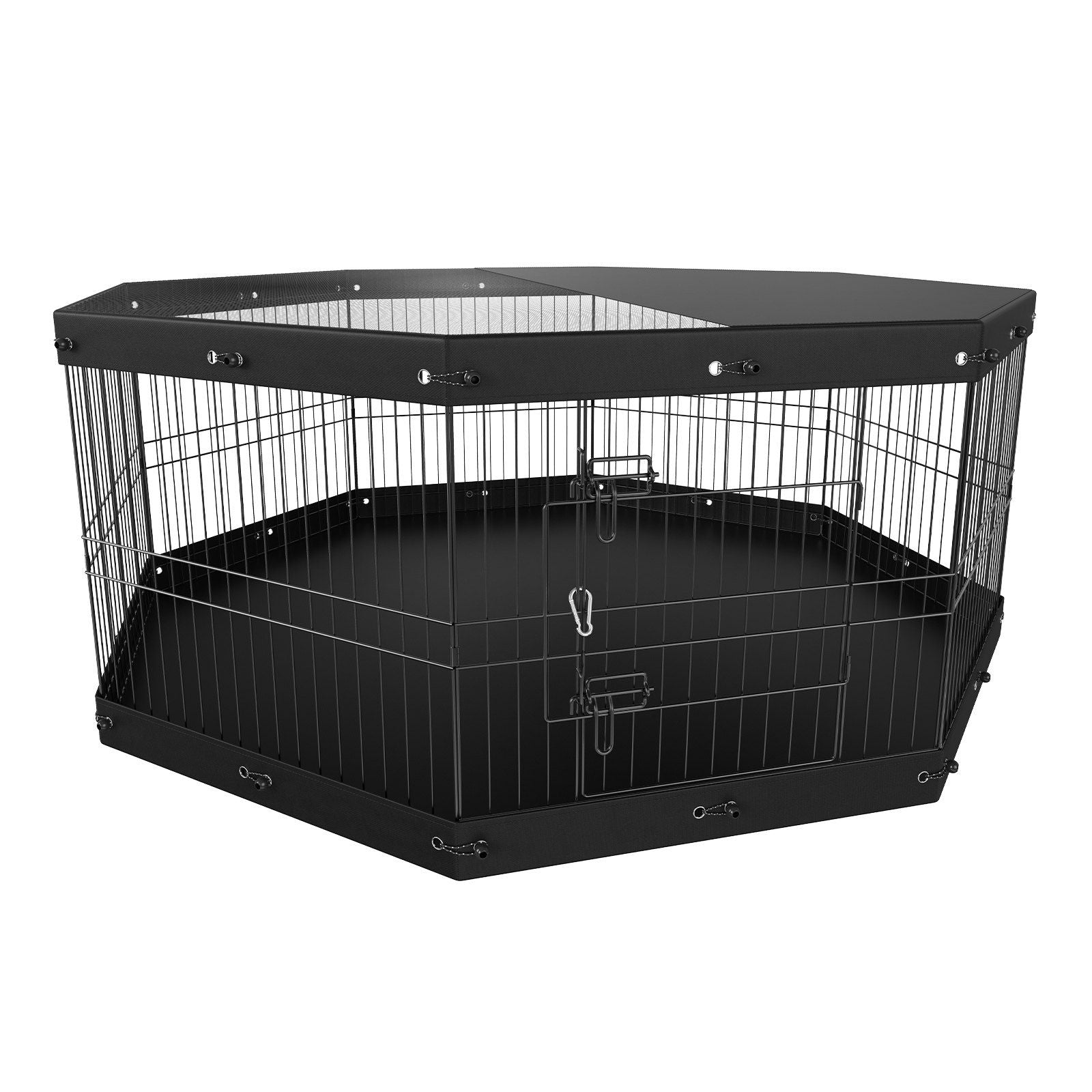 Dog Playpen, 8 Panels Foldable Metal