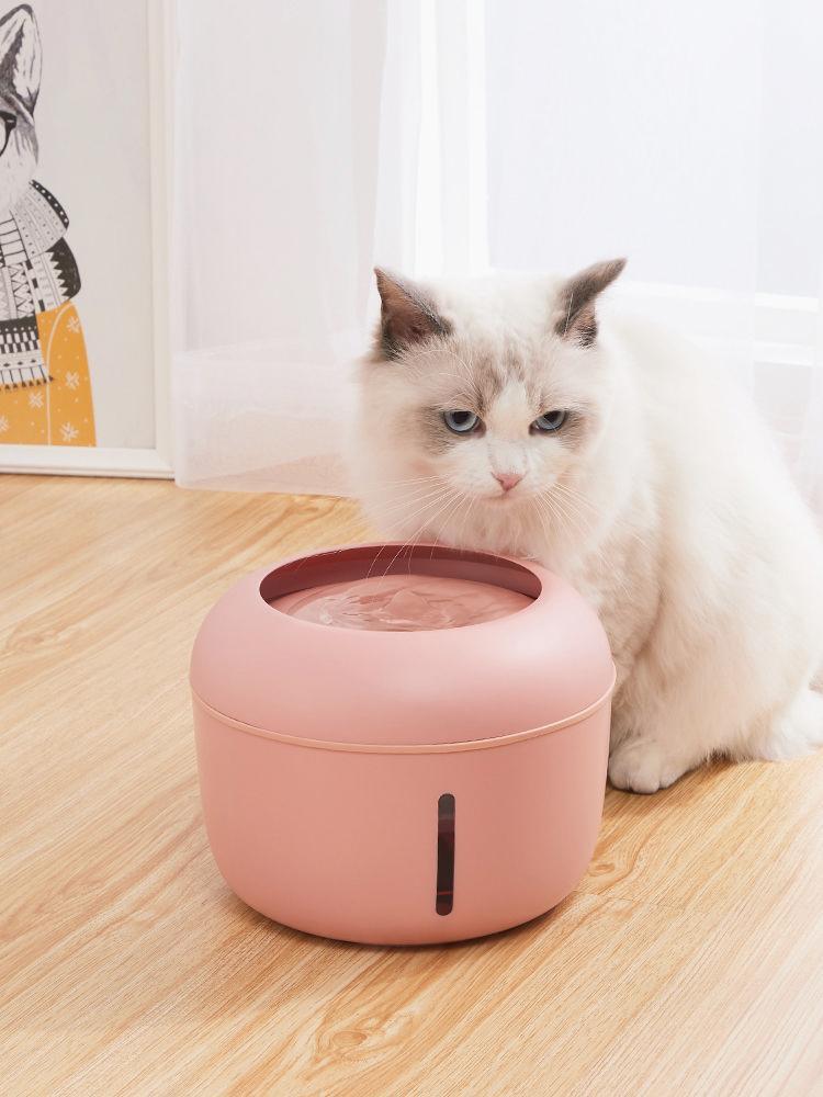 Pet Life ® 'Moda-Pure' Ultra-Quite Filtered Dog and Cat Fountain Waterer